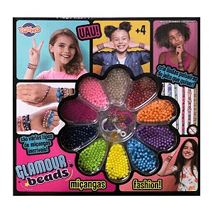 Kit de Miçangas Glamour Beads Grande Toyng
