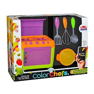 Kit Fogão Color Chefs Usual