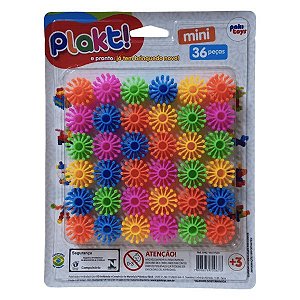 Mini Kit Plakt 36 Peças Encartelado Paki Toys