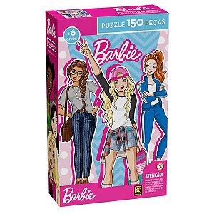 Quebra-Cabeças 150 Peças Barbie Grow