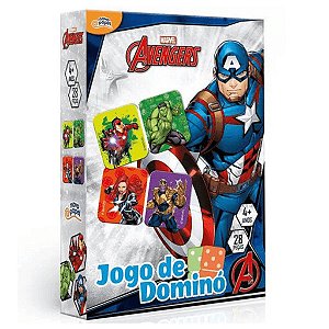 Jogo Dominó Vingadores Toyster