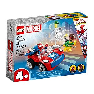Lego Blocos de Montar 48 Peças Homem-Aranha e Doc Ock
