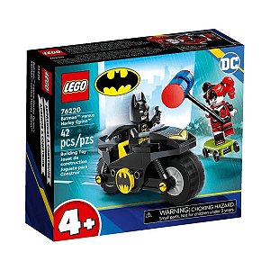 Lego Batman Blocos de Montar 42 Peças Batman Versus Arlequina