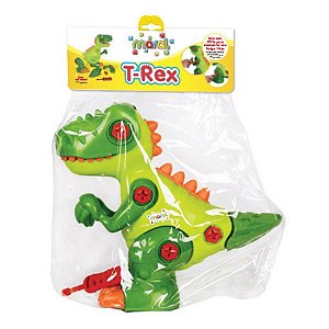 Dinossauro T-Rex Maral Solapa Sem Som Maral