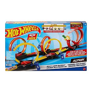 Pista Hotwheels Corrida Multi Loop Mattel