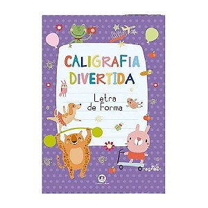 Livro Caligrafia Divertida Letra de forma Ciranda Cultural