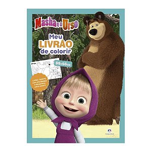 Livro - Masha e o Urso Meu livrão de colorir