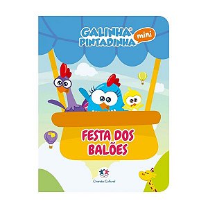 Livro Galinha Pintadinha Mini Festa dos balões Ciranda Cultural