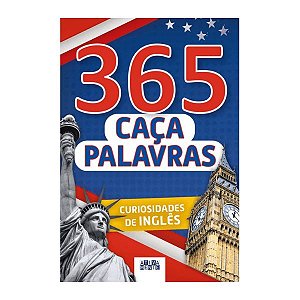 Livro 365 Caça-Palavras Curiosidades de Inglês Ciranda Cultural