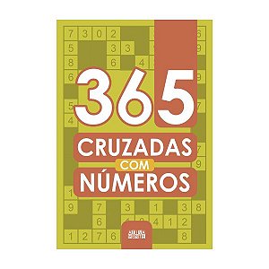 Livro 365 Cruzadas com Números Ciranda Cultural