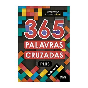 Livro 365 Palavras Cruzadas Plus Volume 2 Ciranda Cultural
