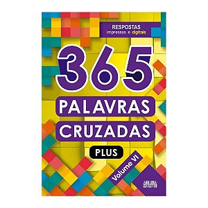 Livro 365 Palavras Cruzadas Plus Volume 6 Ciranda Cultural