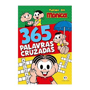 Livro Turma da Mônica 365 Palavras Cruzadas Ciranda Cultural