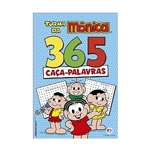Livro Turma da Mônica 365 Caca-palavras Ciranda Cultural