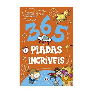 Livro 365 piadas incriveis Ciranda Cultural