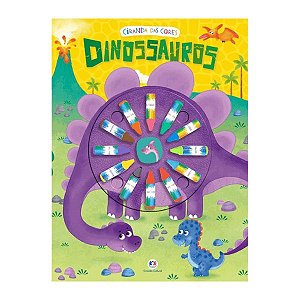 Livro Dinossauros com Giz Ciranda Cultural