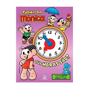 Livro Turma da Monica: Que horas sao? Ciranda Cultural