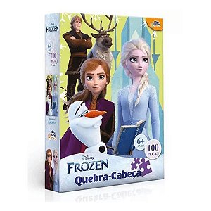 Quebra-Cabeças 100 Peças Frozen Toyster