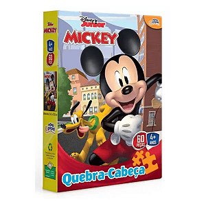 Quebra-Cabeças 60 Peças Mickey Toyster 8000