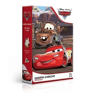 Quebra-Cabeças 200 Peças Carros Jak