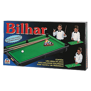 Jogo de Mesa Bilhar Sinuca Médio Braskit