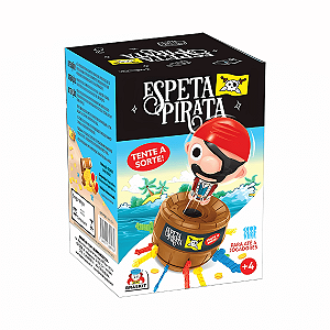 Jogo de Mesa Espeta Pirata Braskit