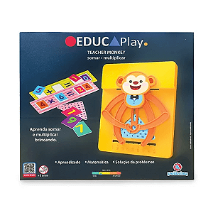 Jogo Educativo Macaquinho Matemático Polibrinq
