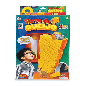 Jogo Torre de Queijo Polibrinq