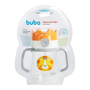 Copo com Alça Removível 240ml Buba