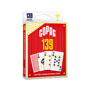 Jogo de Baralho 139 Grande Unitário Copag