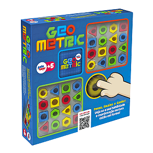 Jogo de Mesa Geometric Pakitoys