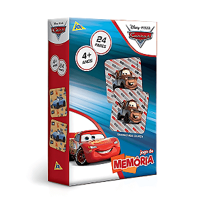 Jogo da Memória Carros Disney Toyster