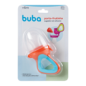 Porta-Frutinhas Sugador em Silicone Sortido Buba