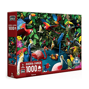 Quebra-Cabeça 1000 Peças Pássaros Toyster