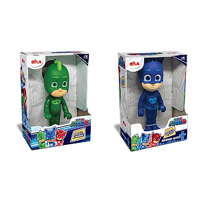 Boneco PJMASKS Menino Gato/Lagartixo 21cm
