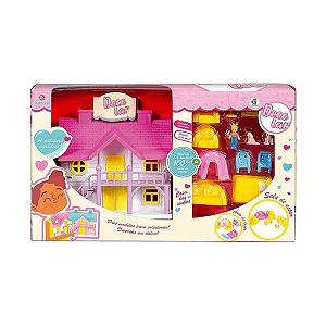 Doce Lar Casinha de Boneca Polibrinq