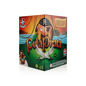 Jogo de Mesa Pula Pirata Estrela