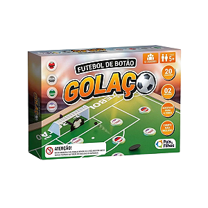 Kit de Jogadores Futebol de Botão Golaço Pais e Filhos