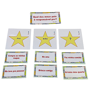 Recurso Terapêutico Estrela de Pai e Mãe Psicoarte