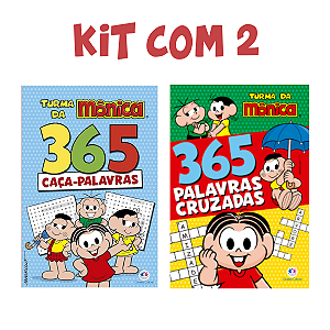 Kit com 2 Livros Turma da Mônica...