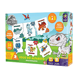 Jogo do Alfabeto Jurassic Park Mimo