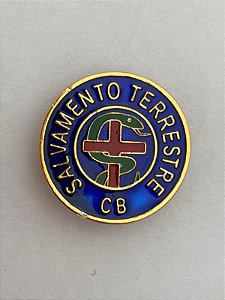 Brevê metal Salv terrestre - oficial