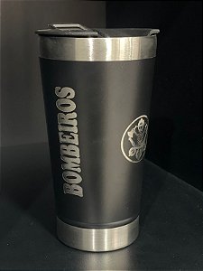 Copo térmico personalizado bombeiros 473ml