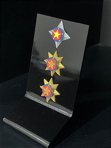 Divisa Militar Ten/Cel decorativo