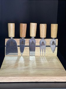Kit Tábua de queijos e frios personalizado
