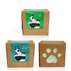 Combo Linha Banho - 01 Sabonete + 01 Shampoo + 01 Condicionador