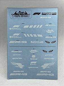 SAFETY CAR MERCEDES AMG HOTWHEELS CROWDSTRIKE