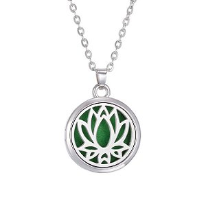 Colar Difusor Pessoal - FLOR DE LOTUS