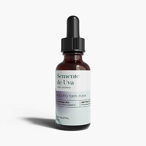Óleo Vegetal de Semente de Uva 20ml – Antioxidante Natural e Hidratante
