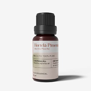 Óleo Essencial de Hortelã-Pimenta 10ml – Energia, Foco e Alívio Natural